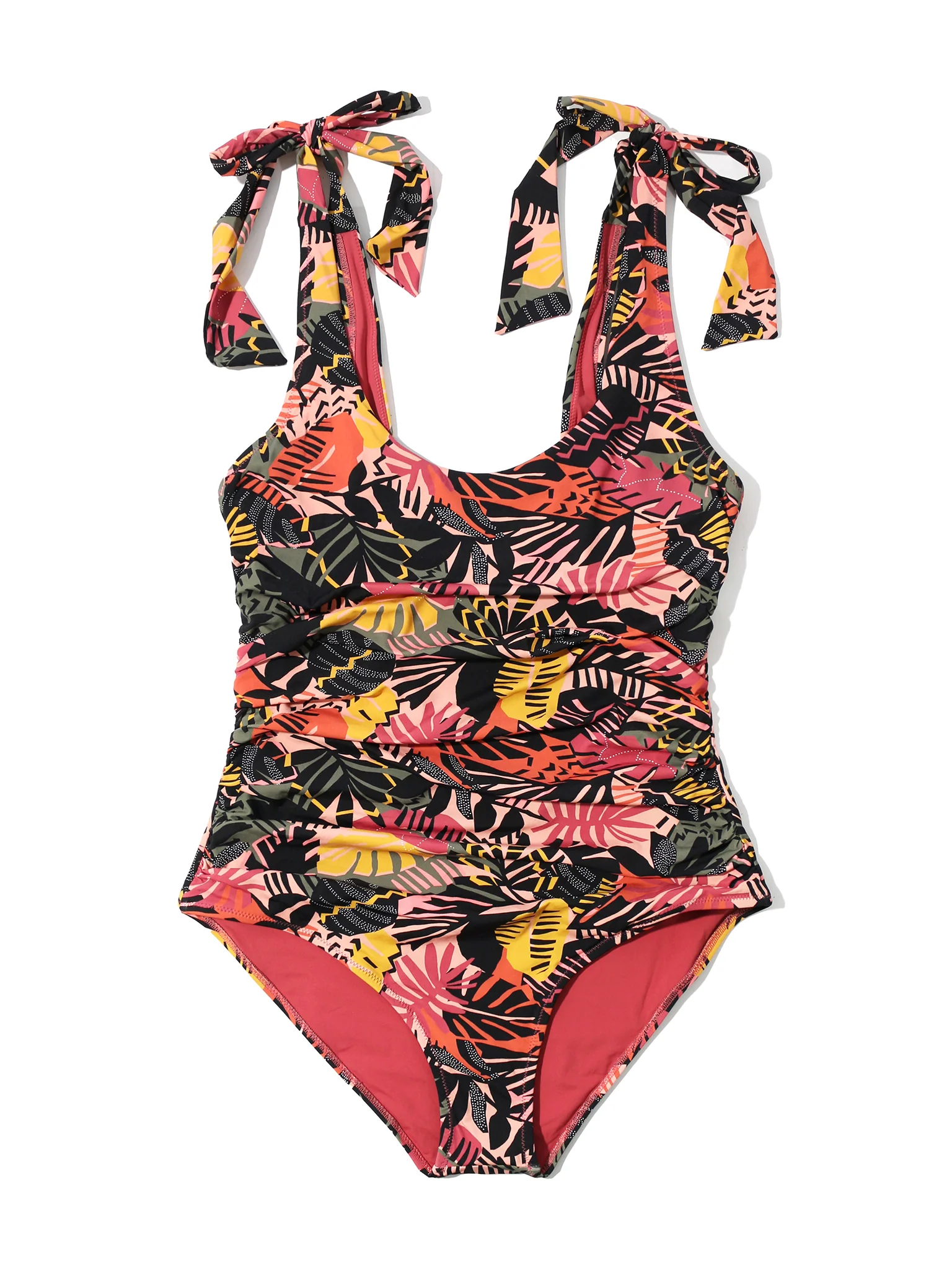 Ruched Bow One Piece Swimsuit Palm Springs Sale - Image 5