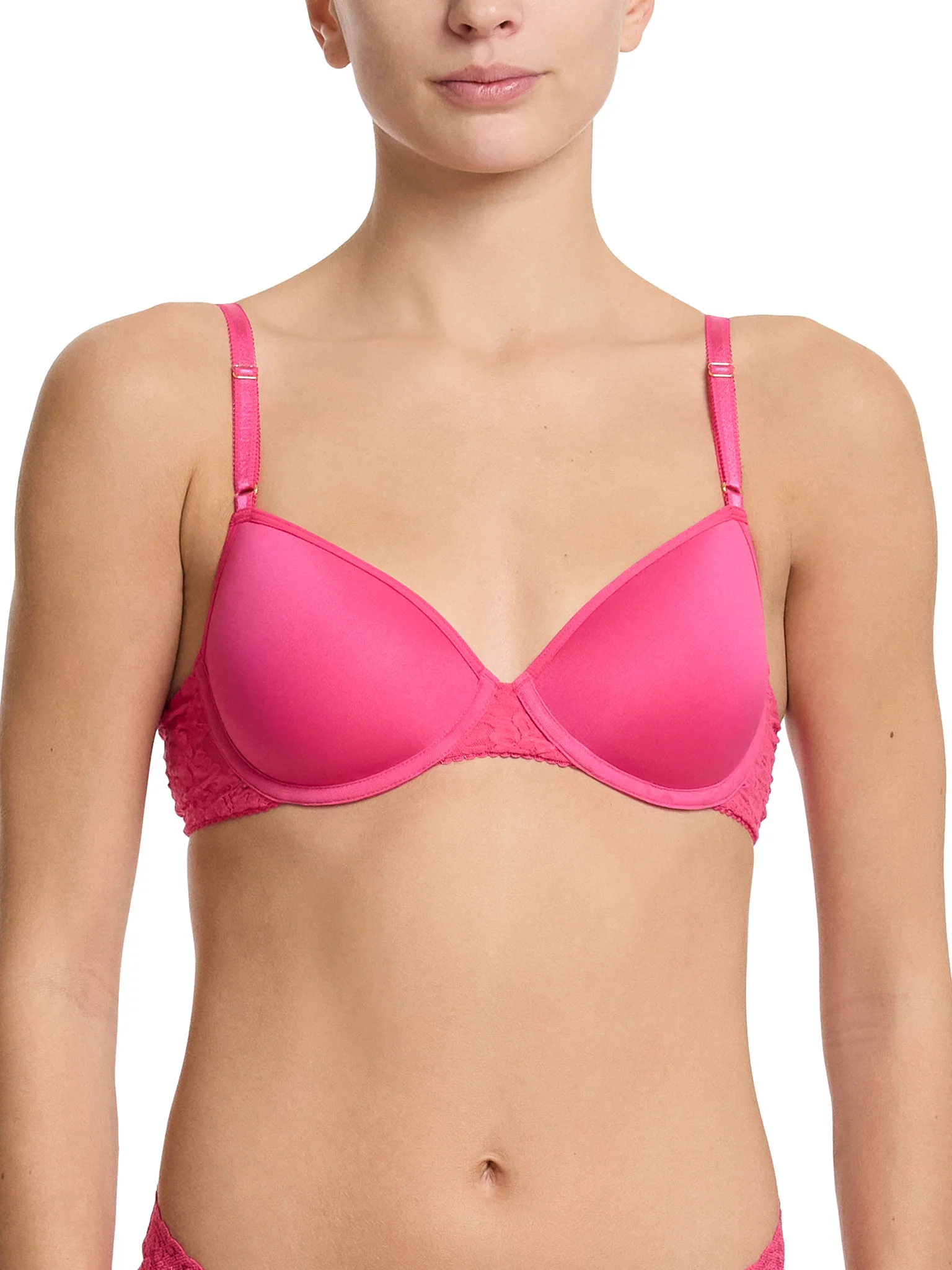 Signature Lace® T-Shirt Bra Un-Beet-Able Pink Sale - Image 3